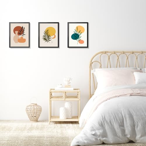 LaVie Home 8x10 Picture Frame for Wall Display, 8x10 Black Picture Frame with HD Plexiglas, 8 x 10 Poster Frame 1 Pack, Di...