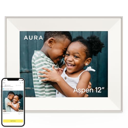 Aspen 12" | Aura's Most Versatile HD Digital Picture Frame