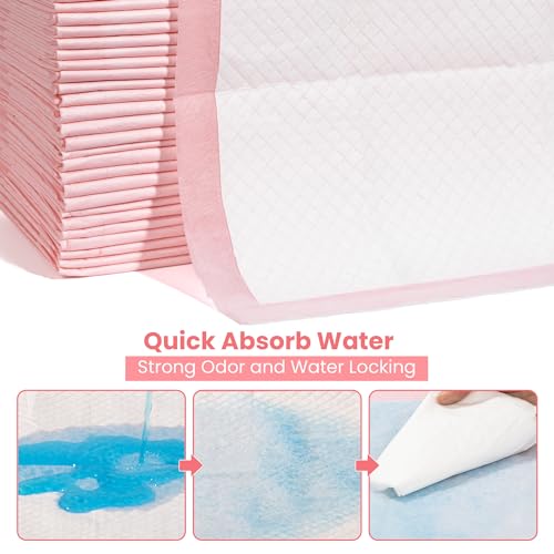 Pet Toilet Training Pads 100Count Disposable Puppy Pee Pads 18" x 13" for Dogs, Ultra Absorbent|Quick Dry|Leak-Proof Pet P...