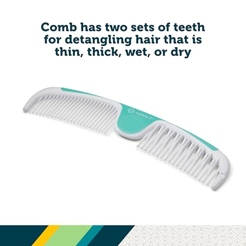 Safety 1st Easy Grip Brush and Comb, Colors May Vary