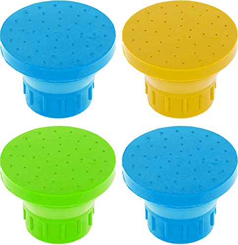 Portable Plant Top Sprinkler - Pack of 4 - Garden Water Bottle Top for Dogs