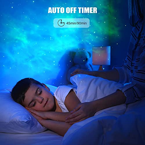 SFOUR Astronaut Galaxy Projector Night Light，Lights for Bedroom,Kids Room Decor Aesthetic, Adjustable Head Angle,Gift for ...