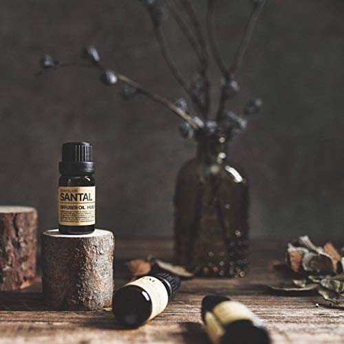 sesneslabs Santal Diffuser Oil, Niche Scent, Amber Coco Vanilla Cedar Sandalwood Musk Essential Oils Blend for Ultrasonic ...