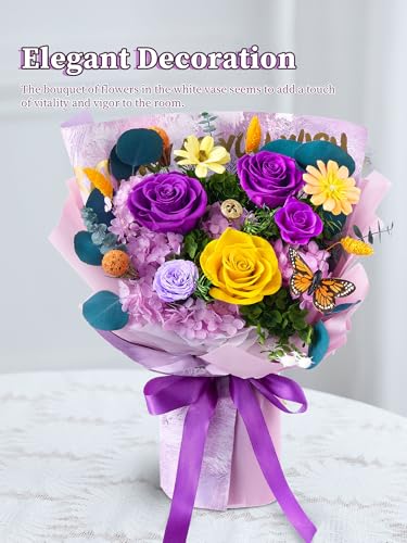 Beaulasting Roses Mothers Day Flowers for Delivery Prime Forever Flowers Mom Preserved Roses Bouquets Flower Birthday Gift...
