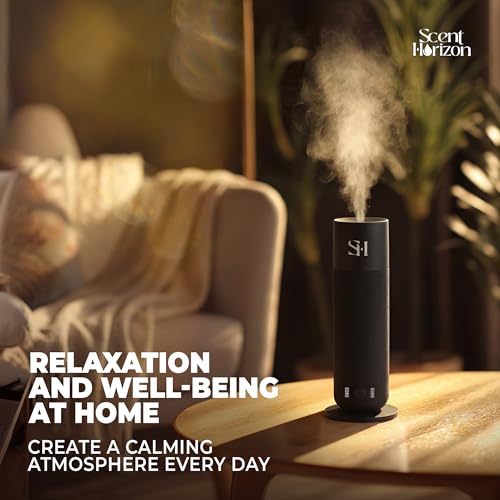 Hotel Waterless Diffuser, Tower Design Upgrade 2026 | 5-Star Hotel Premium Cold Air Oil Diffuser for Large Homes, Offices,...