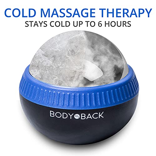 Body Back Glacier Ball - Cryosphere Therapy Massage Roller Ball, Ice Roller Ball, Cold Ball for Plantar Fasciitis Relief w...