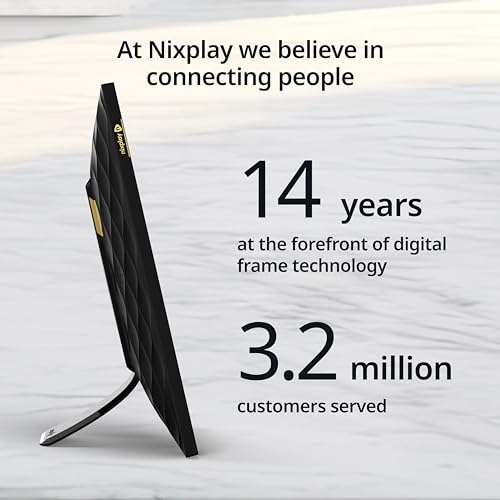 Nixplay AI-Enhanced Digital Picture Frame | Stunning HD Touch Screen Display | Perfect Digital Picture Frame for Gifting |...