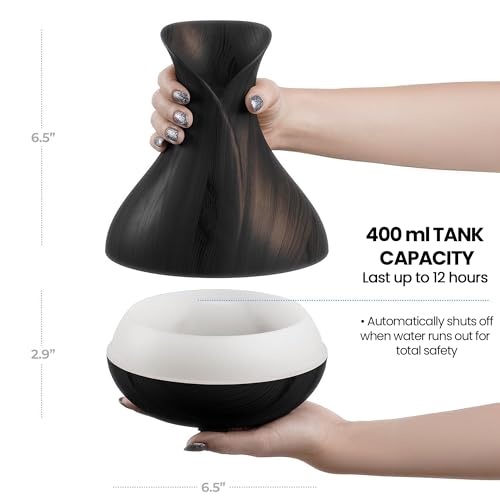Sierra Modern Home Smart WiFi Humidifier - Aromatherapy Essential Oil Diffusers with App Control & Voice Control - Works w...