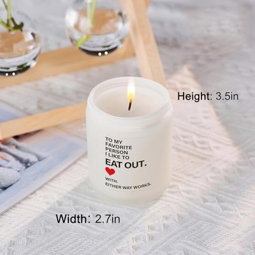 Funny Girlfriend Wife Birthday Valentines Day Christmas Gifts, Gift for Her, Unique Anniversary Candle