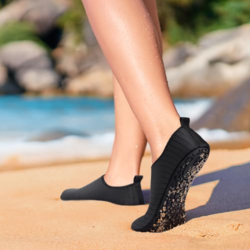SIMARI Water Shoes Women Men Aqua Socks Beach Barefoot Quick Drying Aqua Aerobics Swim Pool Non Slip Outdoor Travel Essent...