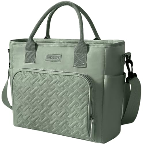 stillithou Lunch Bag Insulated Leakproof with Adjustable Shoulder Strap, Lunch Bag Women Lightweight for Work Travel Beach...