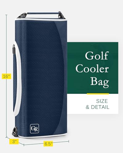 Golf Cooler Bag with Ice Packs - Golf Gifts for Men Fits in Golf Bags Golf Accessories Fathers Day Dad Gifts from Daughter...