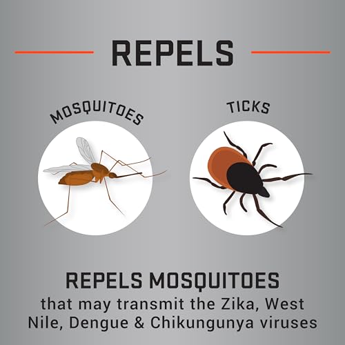 Repel 100 Insect Repellent, 4 Ounces, With DEET, 10-Hour Protection Long-Lasting Insect Repellent Pump Spray Repels Mosqui...