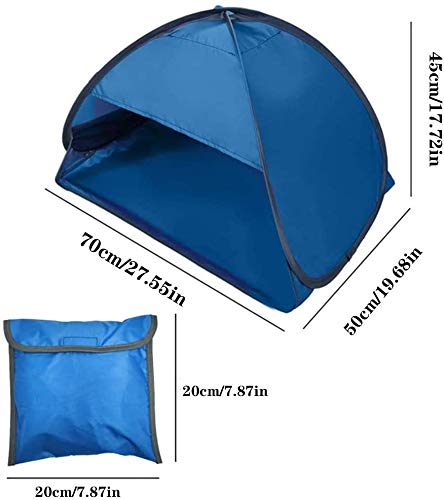 Beach Sun Shelters,Instant Sun Shade Canopy Head PopUp Canopy Automatic Shade Tent for Camping Hiking Picnic Portable Sun ...