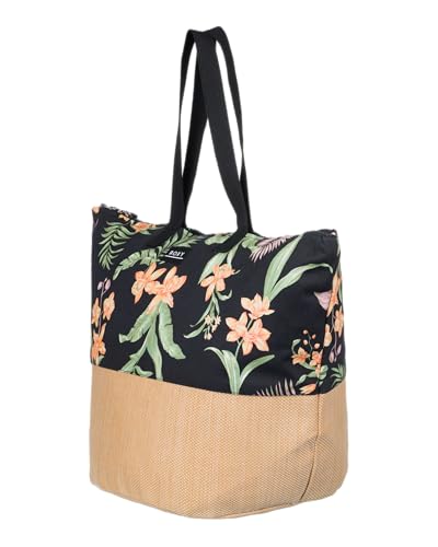 Roxy Women's Beach Tote Bag | Travel | Vacation | Straw | Lightweight | Breathable
