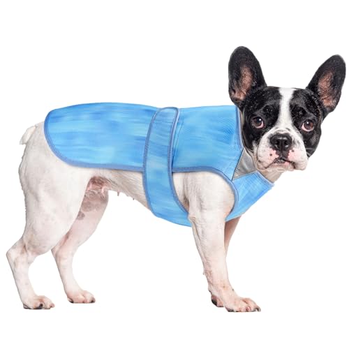Tikibest Summer Dog Cooling Vest - Lightweight Dog Cooling Jacket, Breathable Shirt for Walking, Outdoor Hunting Training ...