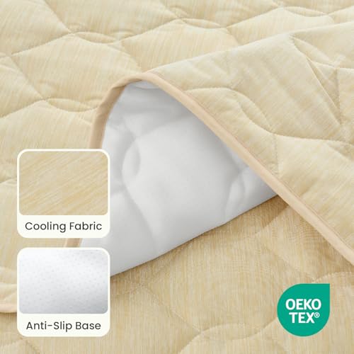 COZY KISS Cooling Couch Cover for Dog Washable, Q-Max > 0.4 Summer Cool Sofa Pad for Car Seat Protector, Liquid Pee Proof ...
