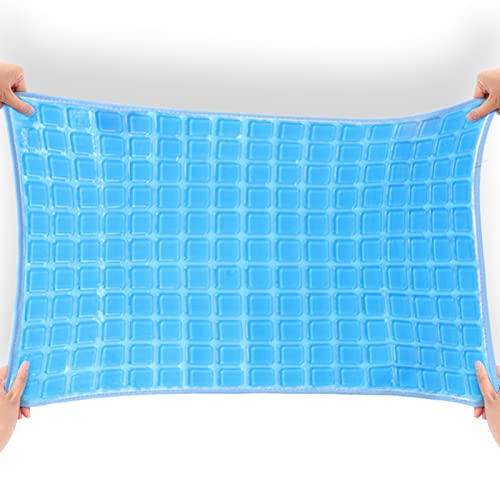 LIANGLIDE Cooling Gel Pillow, Chillow Cooling Pillow, Cooling Pad, Soft Flexible Foldable Cooling Mat, Chillow Pillow Cool...