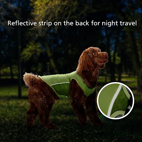 UNIPUP UPF 50+ Sun Protection Shirt, Quick-Dry Soft Clothes for Small Medium Dogs, Breathable Lightweight T-Shirts with Re...