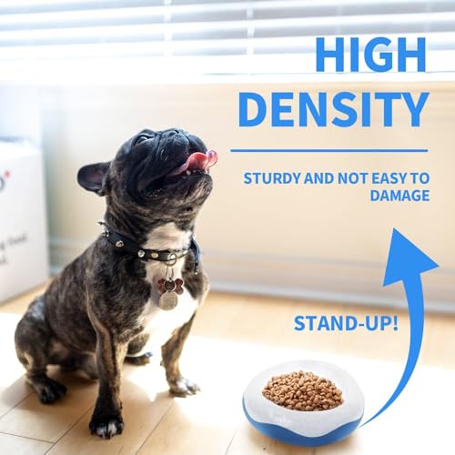 ALL FOR PAWS Dog Cooling Water Bowl, Pet Cold Frosty Bowl Cooler for Small Dogs & Cats, Summer Chill Out Water & Food Bow...