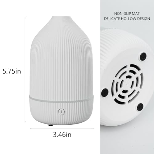 SOICARE Diffuser,USB Plug-in Car Portable Aromatherapy Diffuser,Essential Oils for Diffusers with 7 Colors Lights 2 Switch...