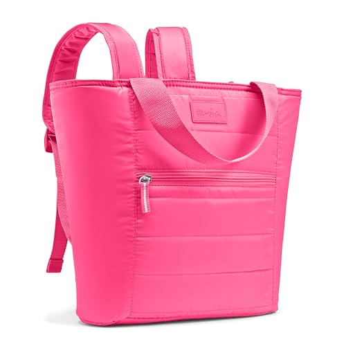 Fit & Fresh Mari Cooler Backpack for Women, Insulated Leakproof Soft Cooler Bag (12 Can), Lunch Tote, Beach Cooler, Lightw...