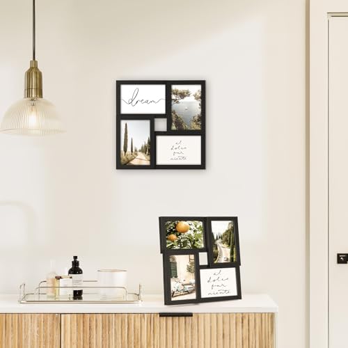 TWING 4x6 Picture Frames Collage, Family Collage Picture Frames Wall Decor, Ideal Gift for Mother's Day, Wall Hanging or T...