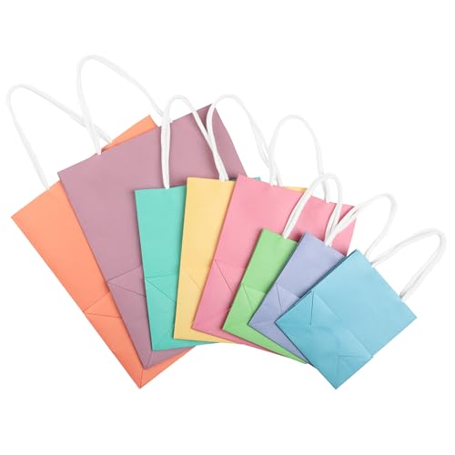 Mr. Pen- Paper Gift Bags with Handles, Assorted Sizes, 8 Pack, Ideal for Gifts, Weddings, Baby Showers, Birthdays, Shoppin...