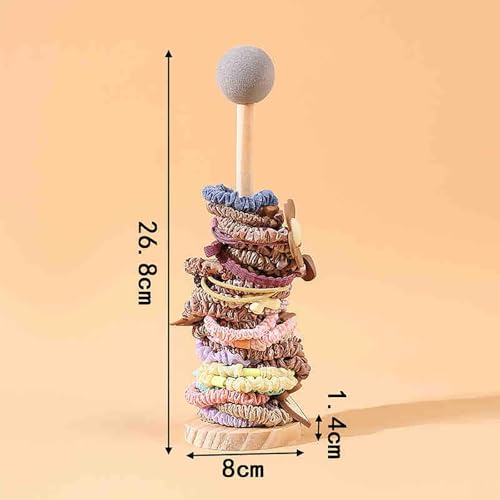 Bracelets Jewelry Display Organizer, 1Pcs Scrunchie Holder Stand for Women Modern Storage Hair Accessories
