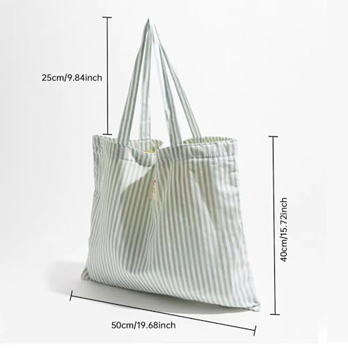 YanZhou Canvas Tote Bag, Organic Cotton, Reusable, Durable and Eco-friendly, Ideal for Shopping and Groceries
