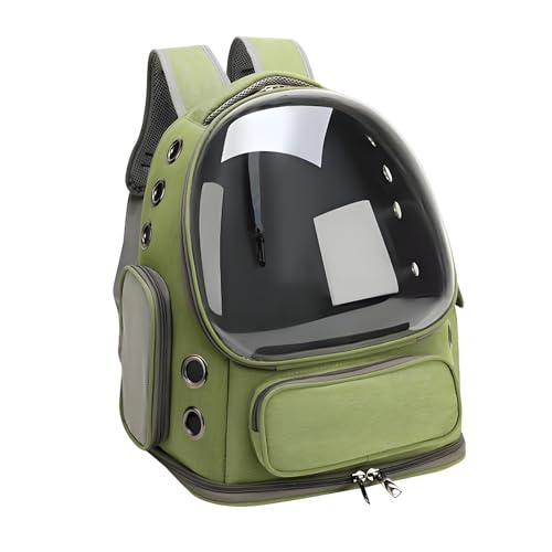 Cat Bubble Backpack,Breathable Cat Backpack Carrier Large Space Pet Travel Carrier for Kitty Small Dogs up to 15lbs,Transp...