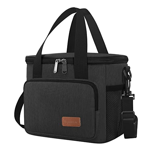Femuar Lunch Bags for Women/Men, Insulated Lunch Bag for Work Office Picnic - Lunch Cooler Bag Leakproof Lunch Box with Ad...