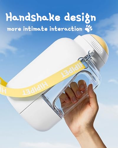 35oz Water Bottle, Portable Dog Water Bottle with Shoulder Strap, BPA Free, Leak Proof, Large Capacity, Pet Water Dispense...