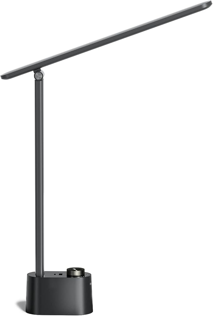Honeywell Sunturalux™ LED Desk Lamp with USB Charging Ports HWT-H01 - Stepless Dimmable Eye Caring Desk Light for Home Off...