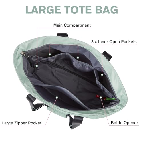 G4Free Beach Bag, Waterproof Beach Bags for Women, Personalized Strap Tote Bag for Women Birthday Gifts