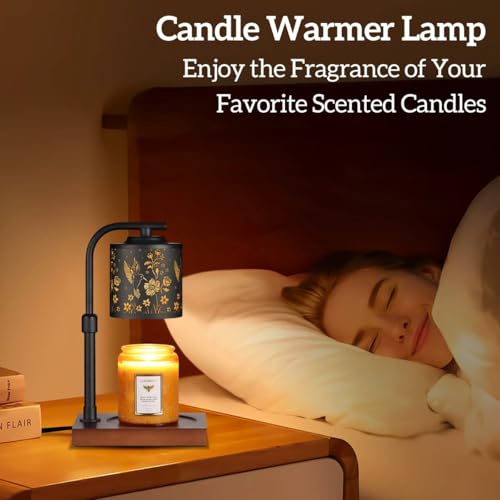 mocosa Candle Warmer Lamp with Adjustable Height Dimmable for New Home Decor Electric Candle Warmer for Jar Candles Birthd...