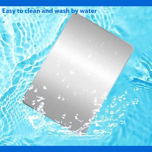 Elome Pet Cooling Pad, 11.8" X 7.9" Aluminum Summer Animal Cool Mat Plate Ice Bed Cage Accessories for Dog, Cat, Rabbit, H...