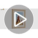 SZYUU 8x10 Picture Frame Set of 2 - Wood Frame with Real Glass, Display 5x7 with Mat or 8x10 without Mat, Photo Frame for ...