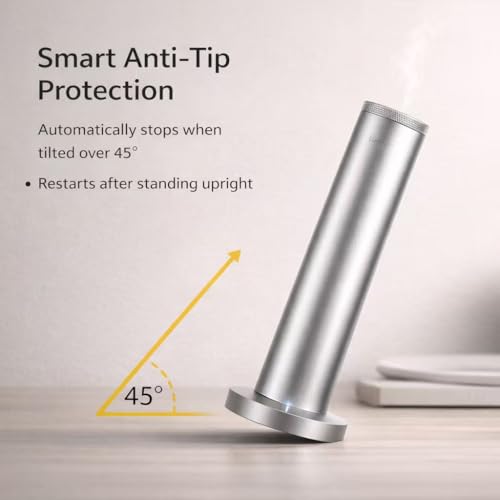 Wireless Essential Oil Smart App & Remote Control, Covers Up to 4000 Sq Ft, Quiet Aroma Diffuser for Home, Hotel & Office,...