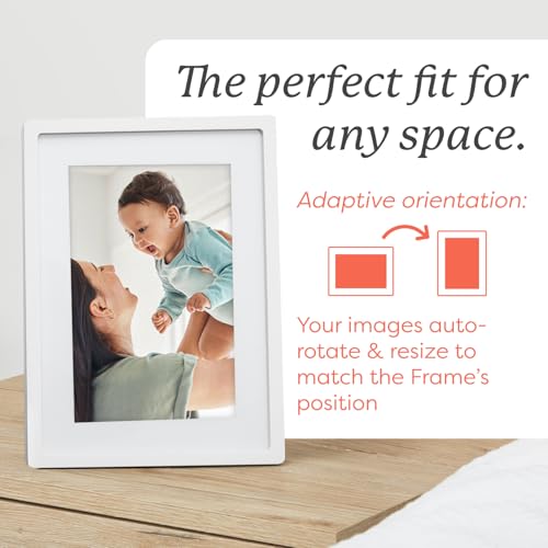 Skylight Digital Picture Frame - WiFi Enabled with Load from Phone Capability, Touch Screen Digital Photo Frame Display - ...