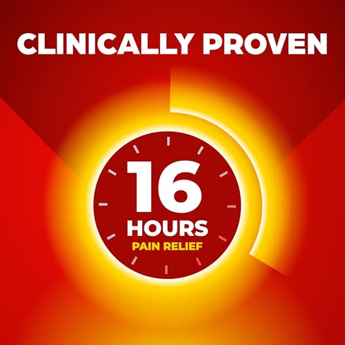 ThermaCare Advanced Back & Hip HeatWraps - Long-Lasting, Disposable Heat Therapy for Lower Back Pain, Muscle Soreness, & H...