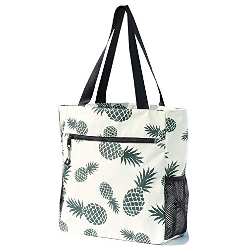 Original Floral Water Resistant Large Tote Bag Shoulder Bag for Gym Beach Travel Daily Bags Upgraded