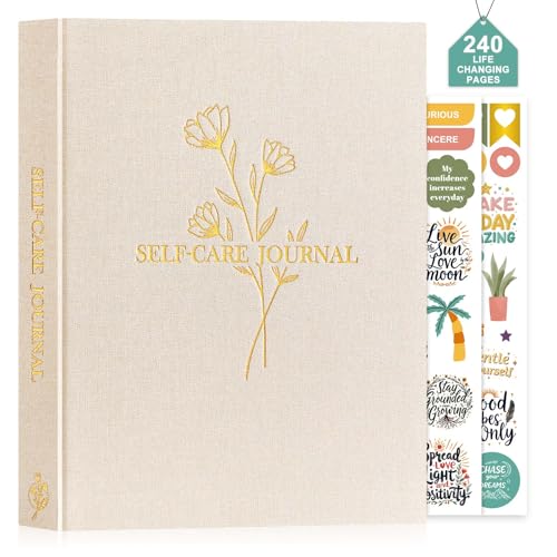 Lanpn Self Care Journal for Women, Self Love Guided Journals with Prompts, Daily Reflection Wellness & Gratitude Planner, ...