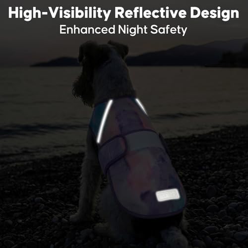 KYEESE Dog Cooling Vest, Lightweight Dog Cooler Jacket, 3D Breathable Mesh Pet Cooling Shirts for Summer with Reflective S...