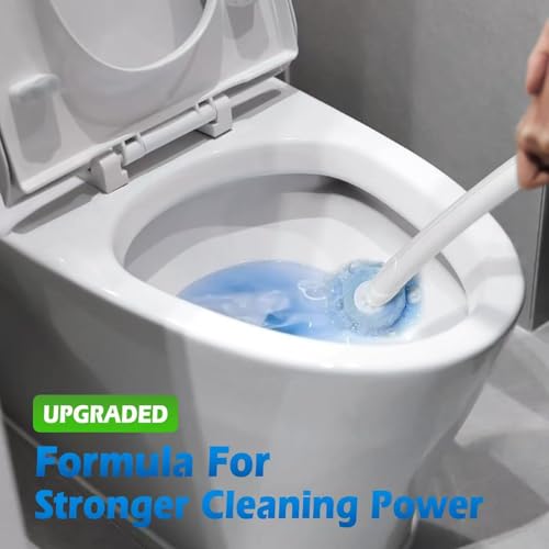 60 Count Toilet Bowl Wand Refills for Clorox,Disposable Toilet Bowl Cleaner Refill Pads for Most Toilet System,Disposable ...