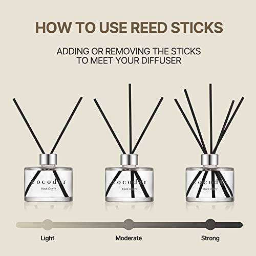 COCODOR Signature Reed Diffuser Set/Refreshing Air / 6.7oz /1 Pack/Home Fragrance Diffuser, Oil Scent Diffuser for Bathroo...