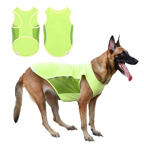 UNIPUP UPF 50+ Sun Protection Shirt, Quick-Dry Soft Clothes for Small Medium Dogs, Breathable Lightweight T-Shirts with Re...