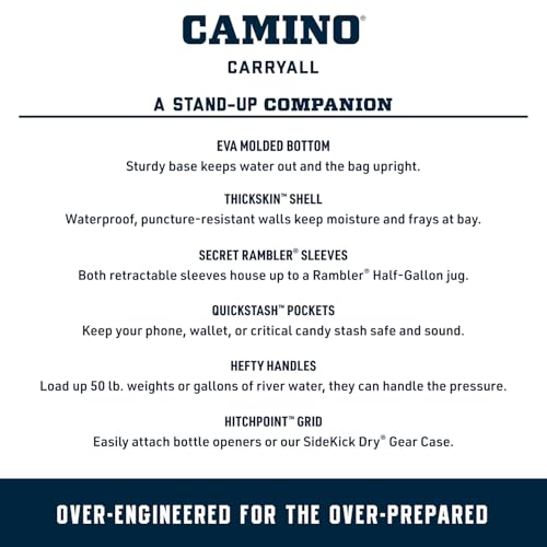 YETI Camino 35 Carryall with Internal Dividers, All-Purpose Utility, Boat and Beach Tote Bag, Durable, Waterproof