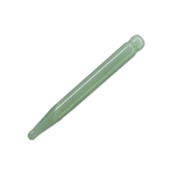TOP SEWING Jade Acupuncture Pen Deep Tissue Gua Sha Massage Tools Natural Facial Tool Manual Acupuncture Massage Pen for F...