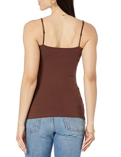 Amazon Essentials Women's Slim-Fit V-Neck Cami, Pack of 4